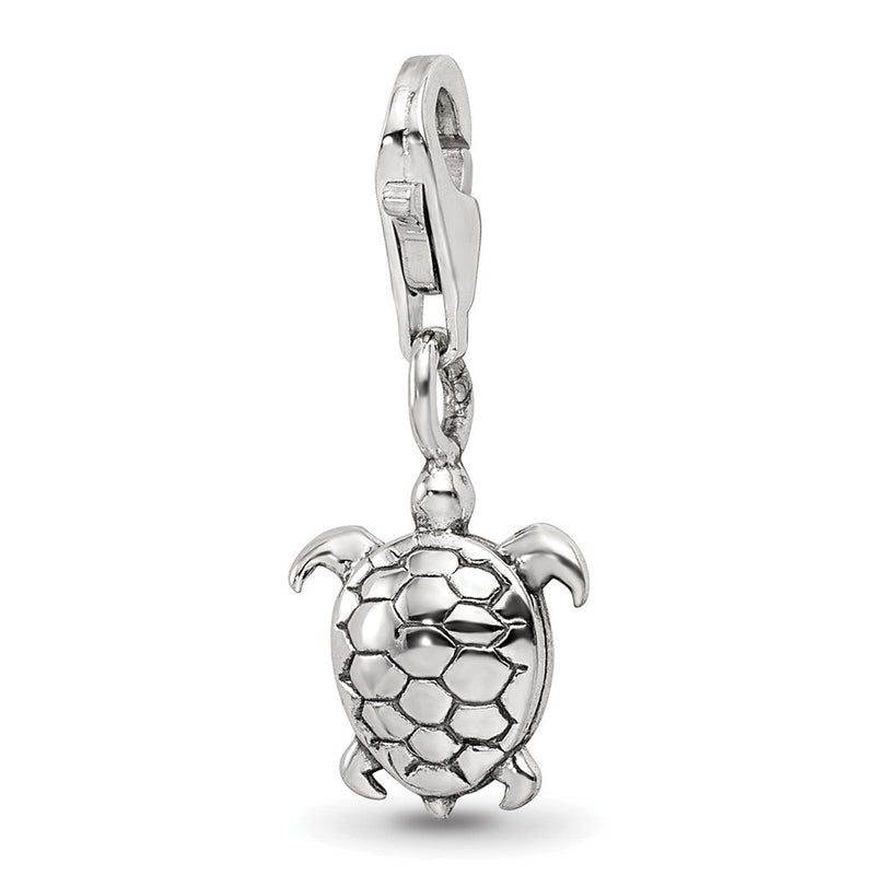 Sterlingsilber Reflections Schildkröte Click-on For Perle