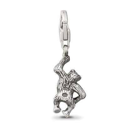 Sterlingsilber Reflections Monkey Click-on For Perle