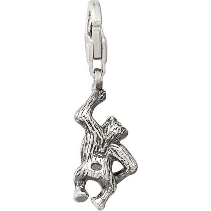 Sterlingsilber Reflections Monkey Click-on For Perle