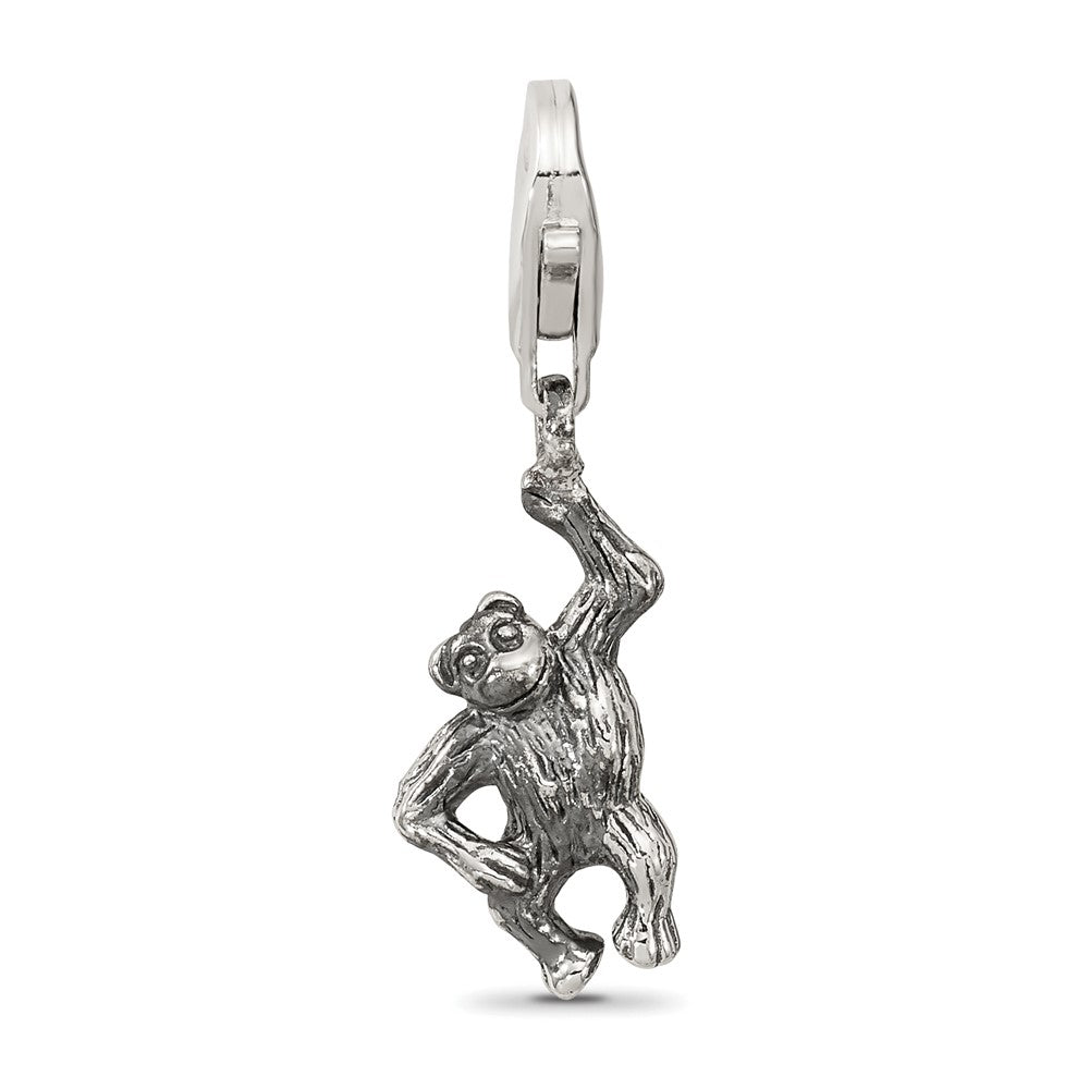 Sterlingsilber Reflections Monkey Click-on For Perle