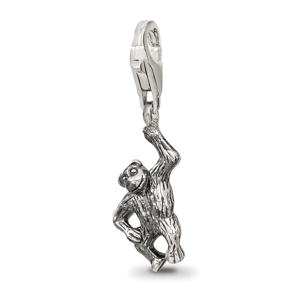Sterlingsilber Reflections Monkey Click-on For Perle
