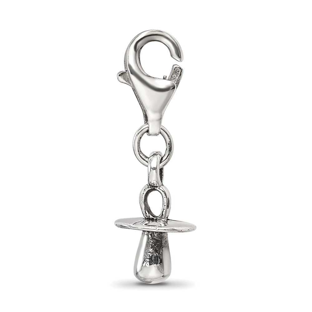 Sterlingsilber Reflections Baby Pacifier Click-on For Perle