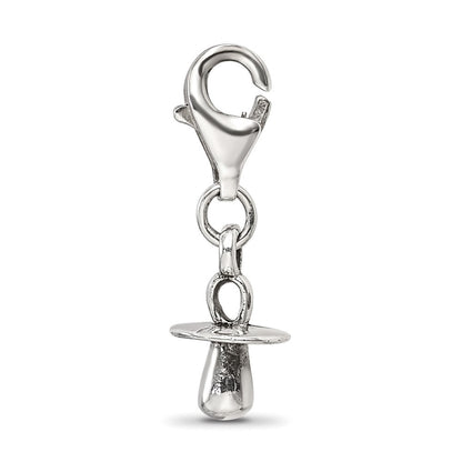 Sterlingsilber Reflections Baby Pacifier Click-on For Perle