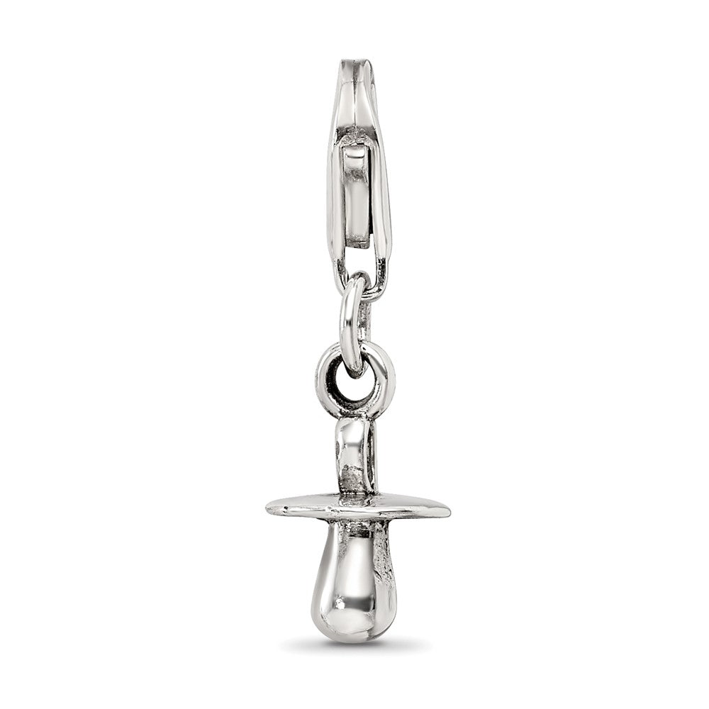 Sterlingsilber Reflections Baby Pacifier Click-on For Perle