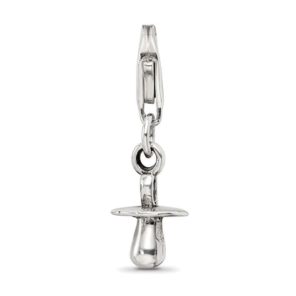 Sterlingsilber Reflections Baby Pacifier Click-on For Perle