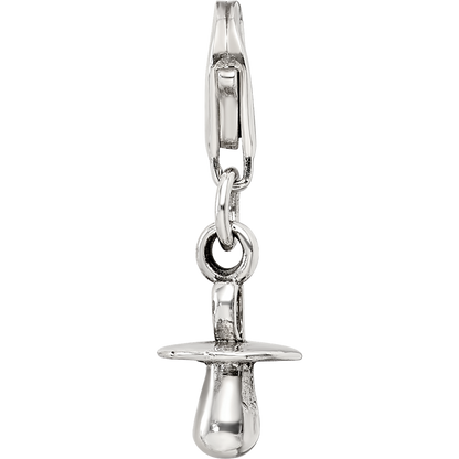 Sterlingsilber Reflections Baby Pacifier Click-on For Perle