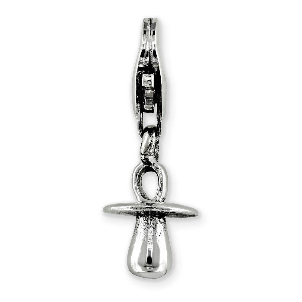 Sterlingsilber Reflections Baby Pacifier Click-on For Perle