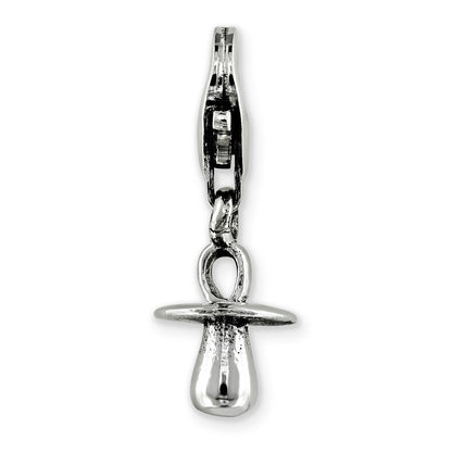 Sterlingsilber Reflections Baby Pacifier Click-on For Perle