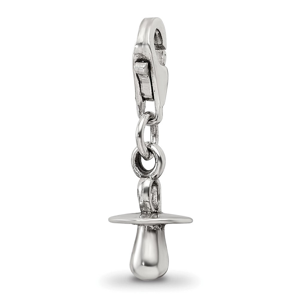 Sterlingsilber Reflections Baby Pacifier Click-on For Perle