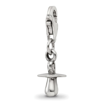 Sterlingsilber Reflections Baby Pacifier Click-on For Perle