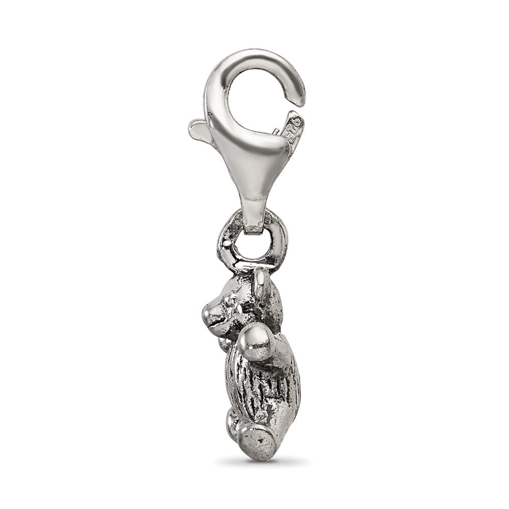Sterlingsilber Reflections Teddy Bär Click-on For Perle