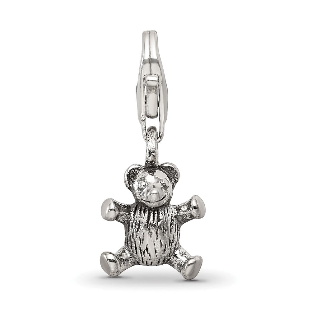 Sterlingsilber Reflections Teddy Bär Click-on For Perle