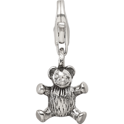 Sterlingsilber Reflections Teddy Bär Click-on For Perle