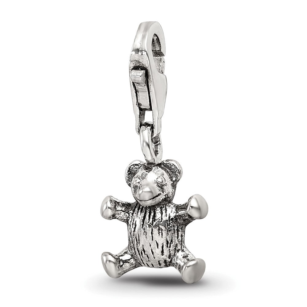 Sterlingsilber Reflections Teddy Bär Click-on For Perle