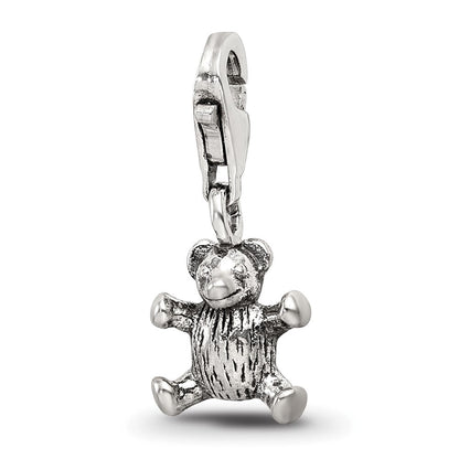 Sterlingsilber Reflections Teddy Bär Click-on For Perle