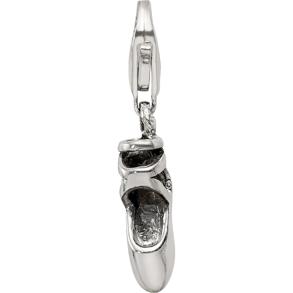 Sterlingsilber Reflections Ballett Slipper Click-on For Perle