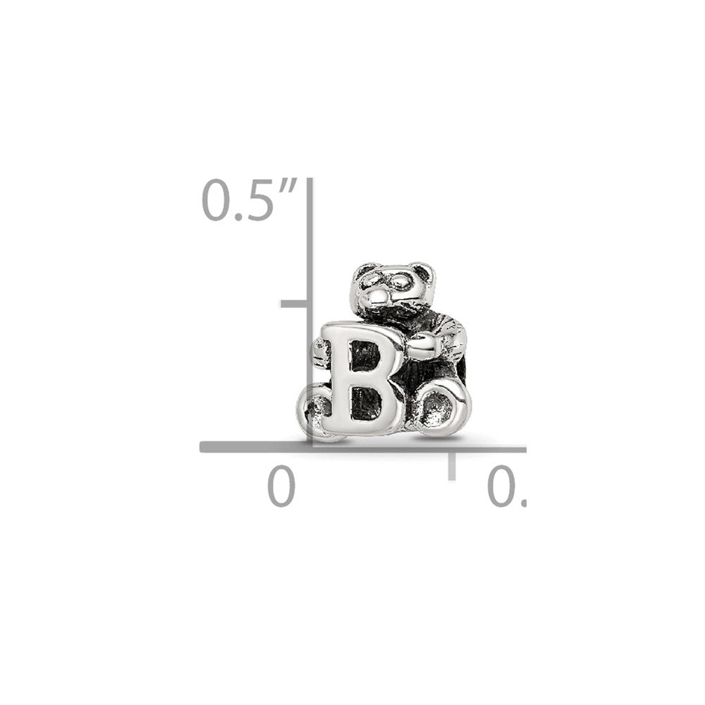 Sterlingsilber Reflections Kinder Buchstabe B Perle