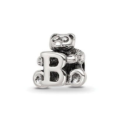 Sterlingsilber Reflections Kinder Buchstabe B Perle