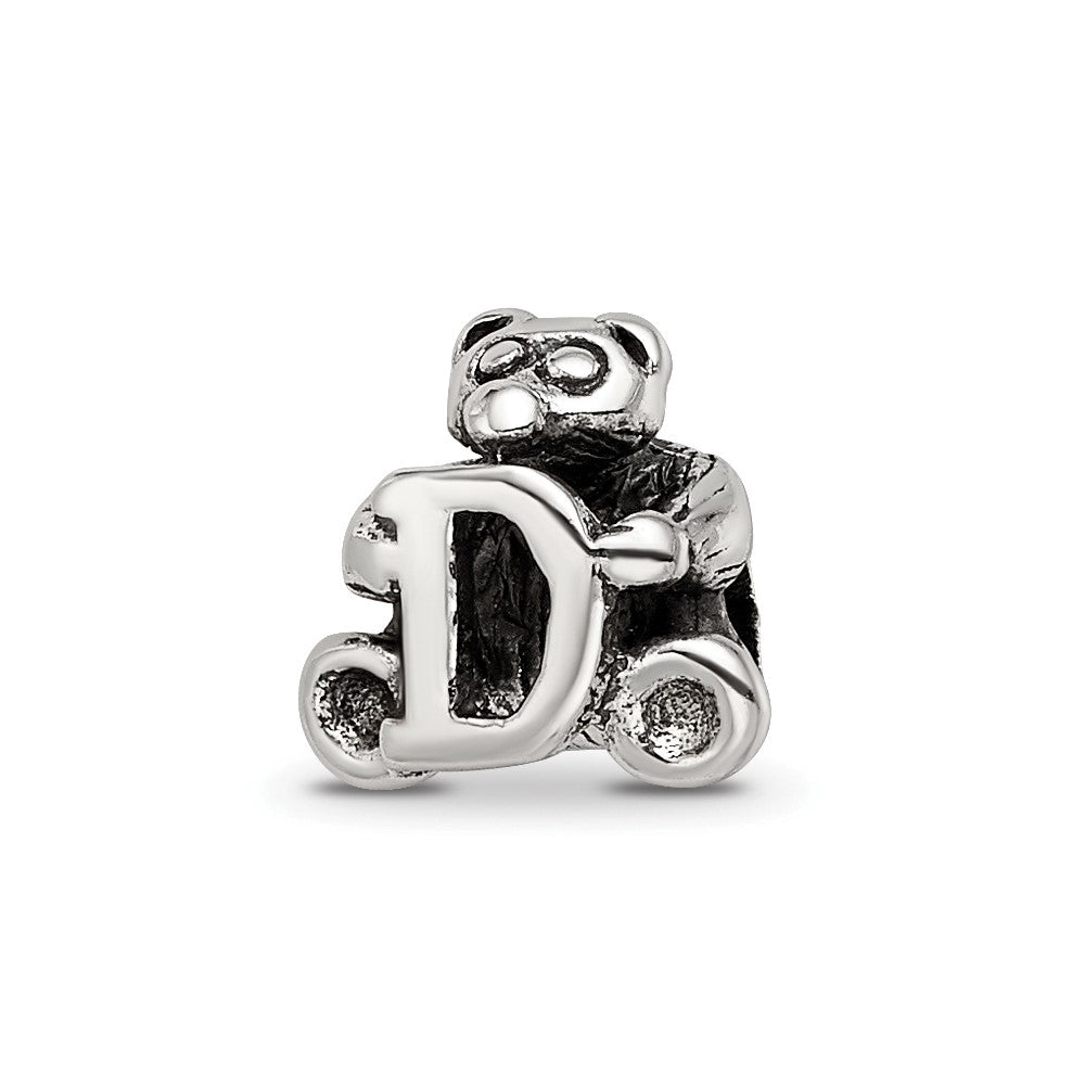 Sterlingsilber Reflections Kinder Buchstabe D Perle