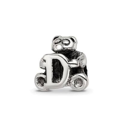 Sterlingsilber Reflections Kinder Buchstabe D Perle