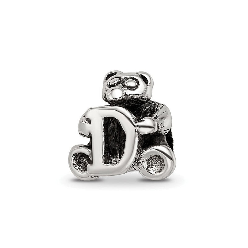 Sterlingsilber Reflections Kinder Buchstabe D Perle