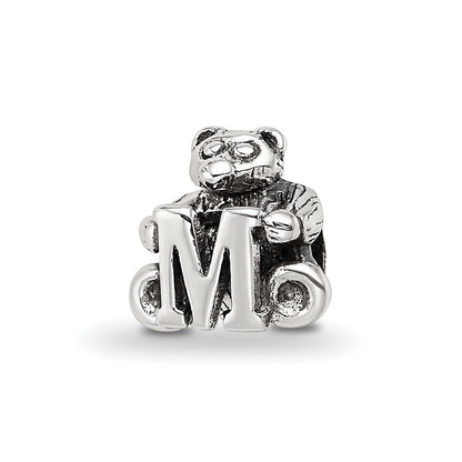 Sterlingsilber Reflections Kinder Buchstabe M Perle