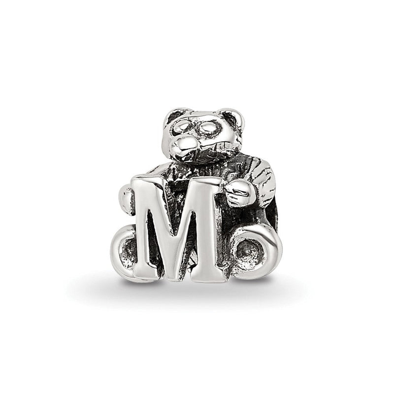 Sterlingsilber Reflections Kinder Buchstabe M Perle