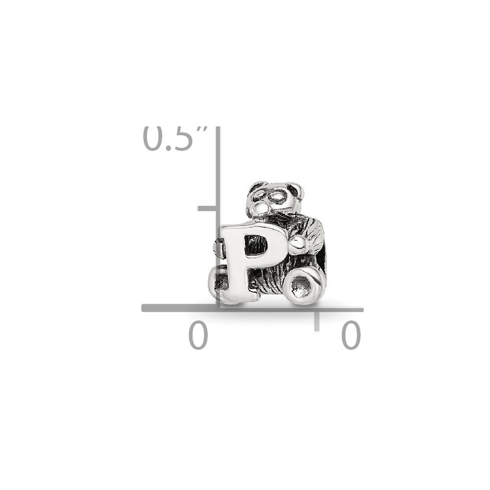 Sterlingsilber Reflections Kinder Buchstabe P Perle