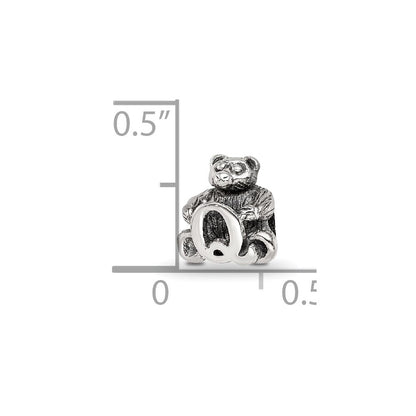 Sterlingsilber Reflections Kinder Buchstabe Q Perle