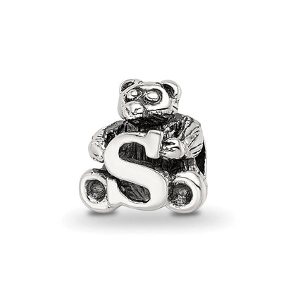 Sterlingsilber Reflections Kinder Buchstabe S Perle