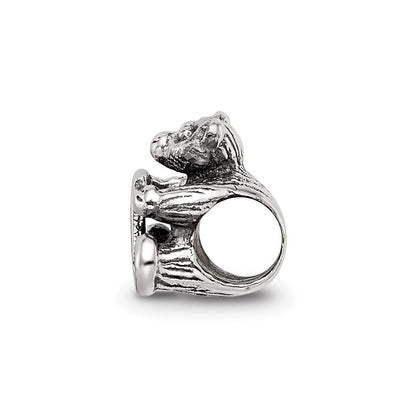 Sterlingsilber Reflections Kinder Buchstabe T Perle