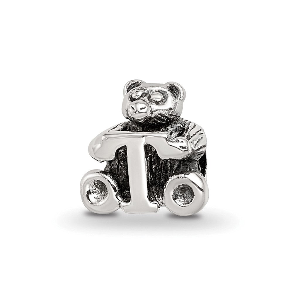 Sterlingsilber Reflections Kinder Buchstabe T Perle