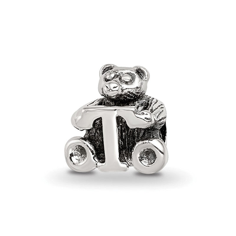 Sterlingsilber Reflections Kinder Buchstabe T Perle