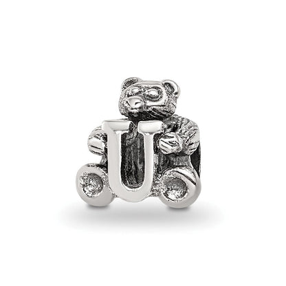 Sterlingsilber Reflections Kinder Buchstabe U Perle