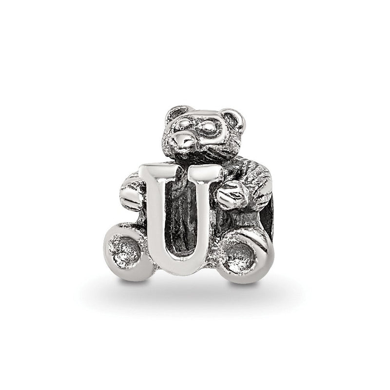 Sterlingsilber Reflections Kinder Buchstabe U Perle