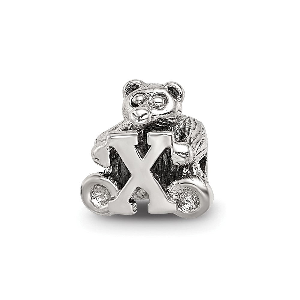Sterlingsilber Reflections Kinder Buchstabe X Perle