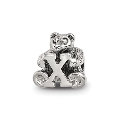 Sterlingsilber Reflections Kinder Buchstabe X Perle