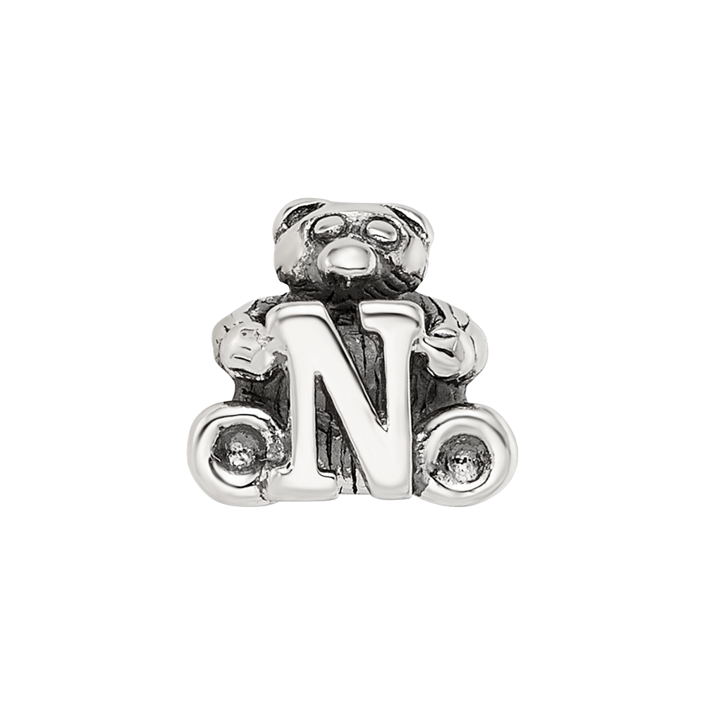 Sterlingsilber Reflections Kinder Buchstabe N Perle