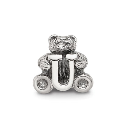 Sterlingsilber Reflections Kinder Buchstabe U Perle