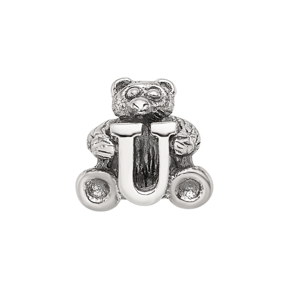 Sterlingsilber Reflections Kinder Buchstabe U Perle