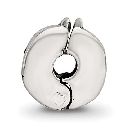 Sterlingsilber Kinder Kollektion Reflections Herz Muster Klammer Perle