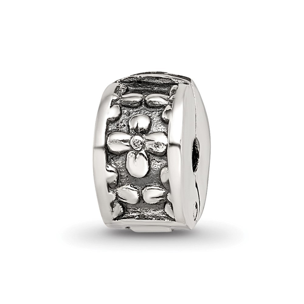 Sterlingsilber Reflections Kinder Blumen Klammer Perle