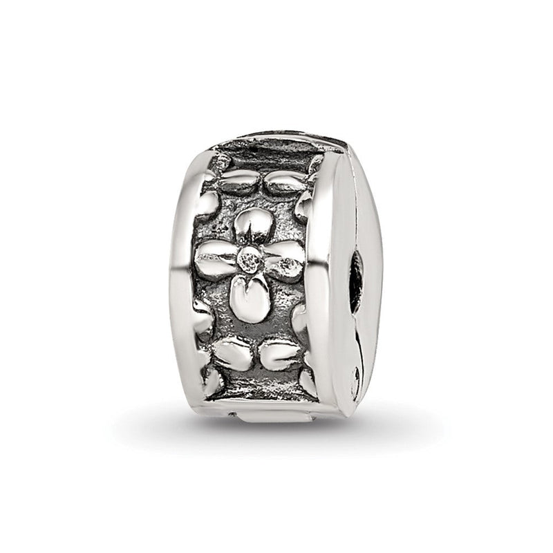 Sterlingsilber Reflections Kinder Blumen Klammer Perle