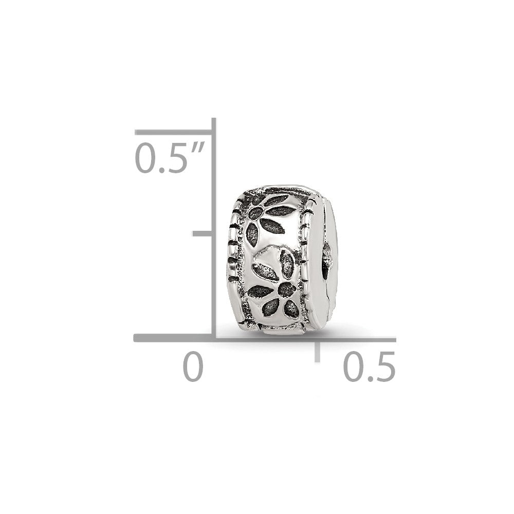 Sterlingsilber Reflections Kinder Blumen Klammer Perle