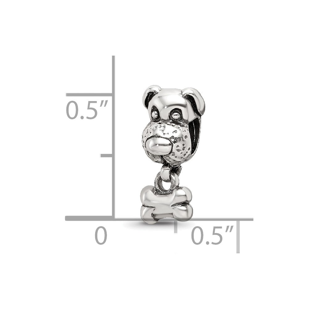 Sterlingsilber Reflections Kinder Hund & Bone Perle