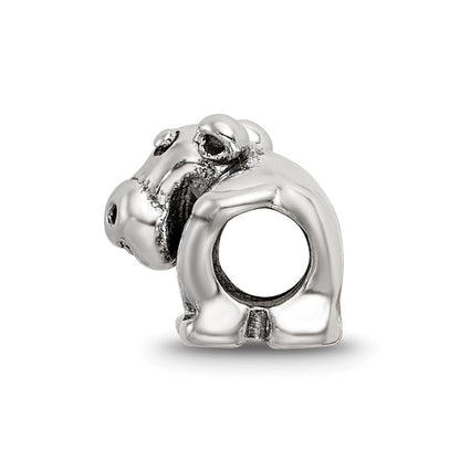 Sterlingsilber Reflections Kinder Hippo Perle