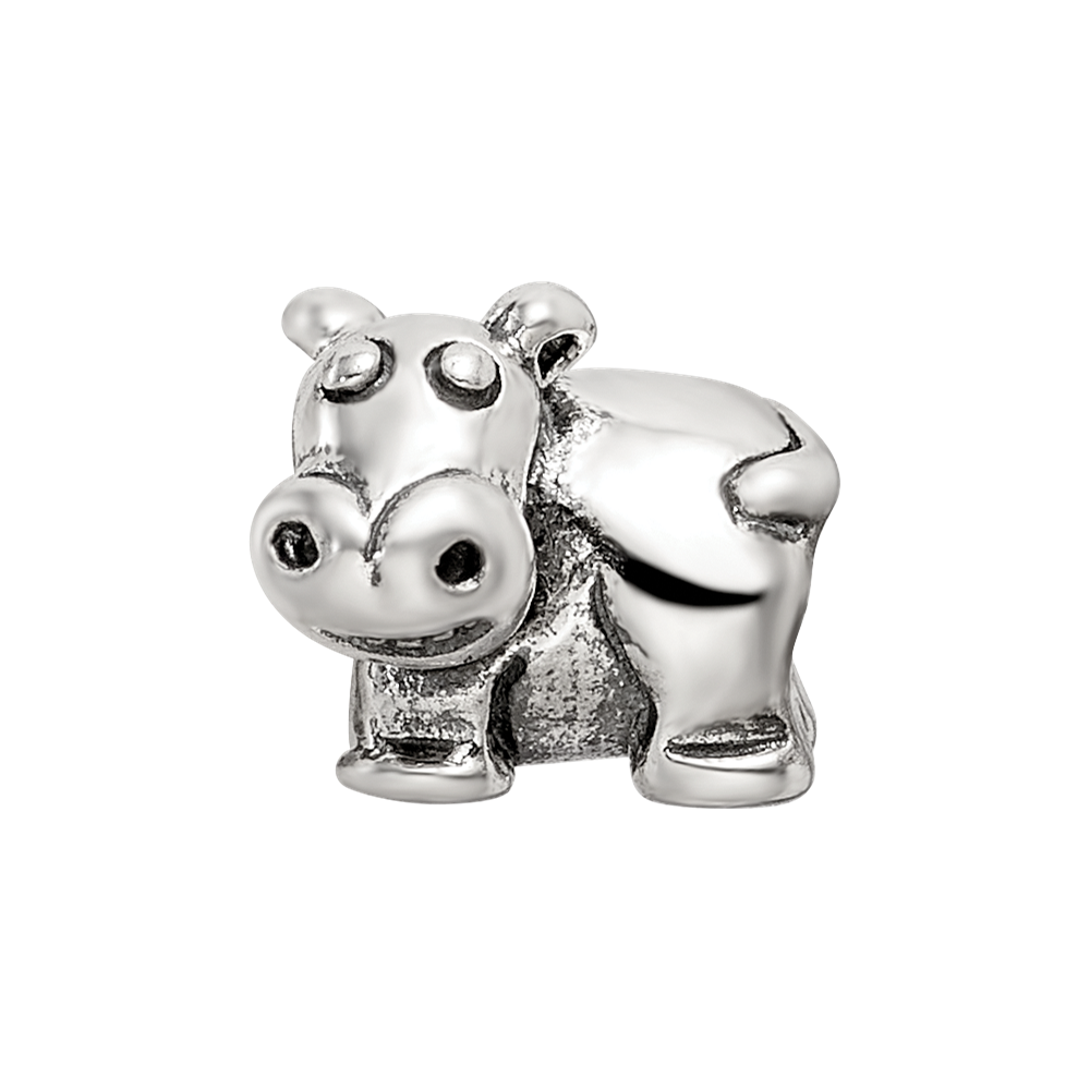 Sterlingsilber Reflections Kinder Hippo Perle
