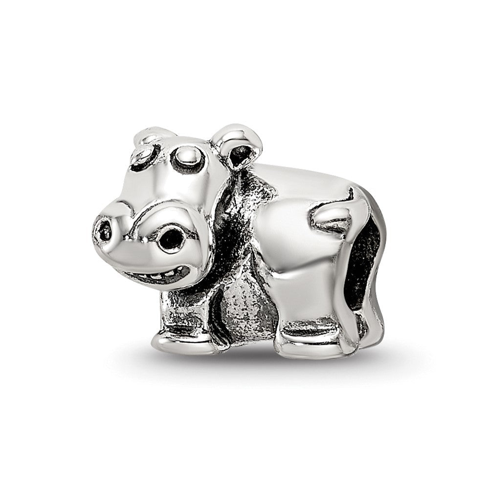 Sterlingsilber Reflections Kinder Hippo Perle
