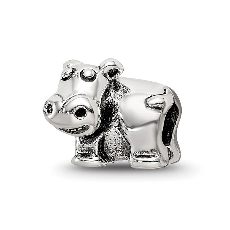Sterlingsilber Reflections Kinder Hippo Perle