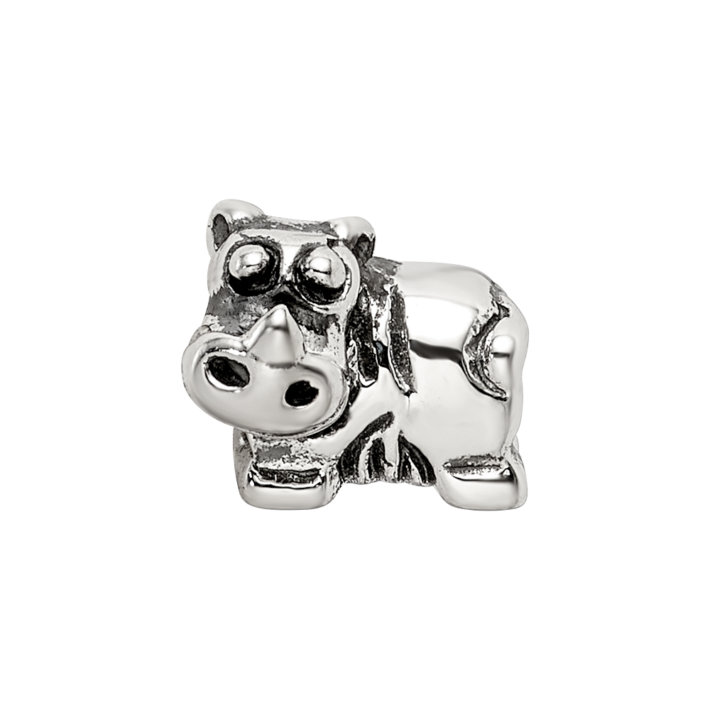 Sterlingsilber Reflections Kinder Rhino Perle